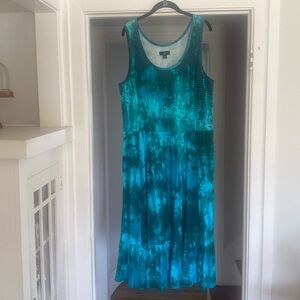 Jason Wu Tie-Dye print Midi length dress - XL